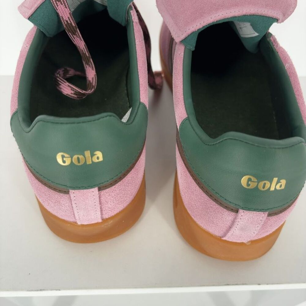 Gola Pink & Brown Sneakers with Gum Sole - Picture 5 of 6